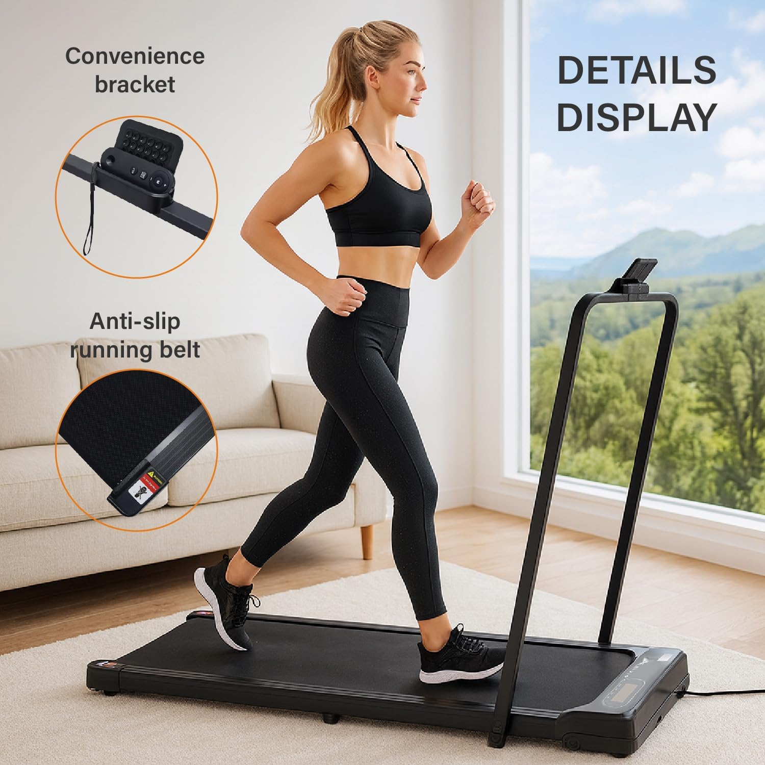 Alivio 10km/h Treadmill - Image 2