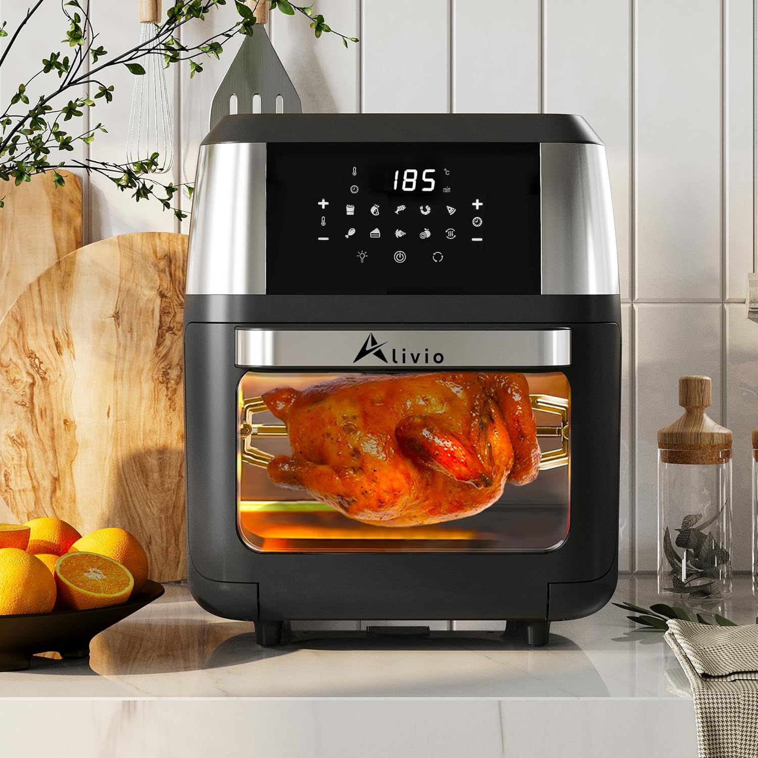 Alivio 12L oven-style digital air fryer
